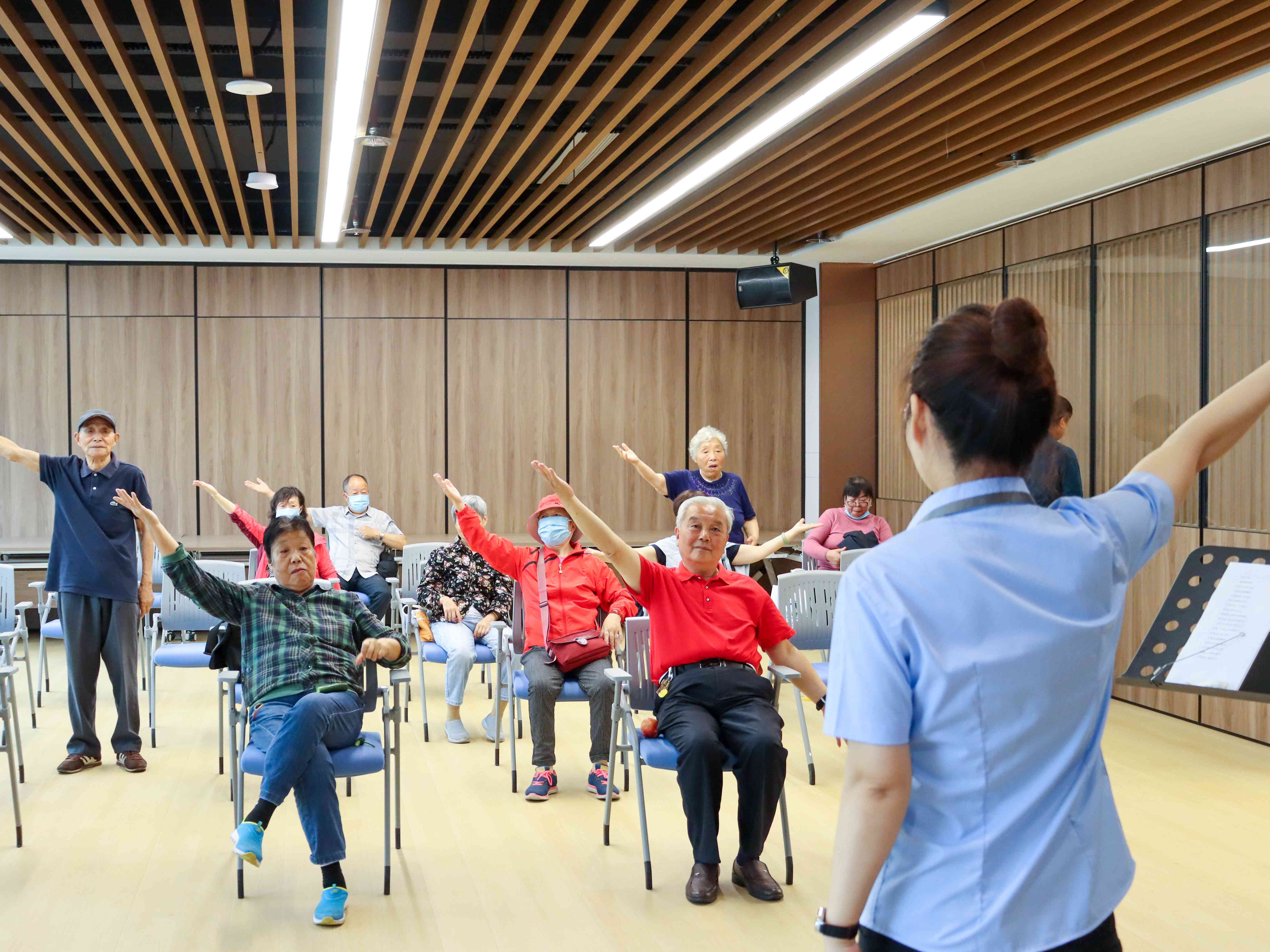 小白康康仁逸康养中心见闻